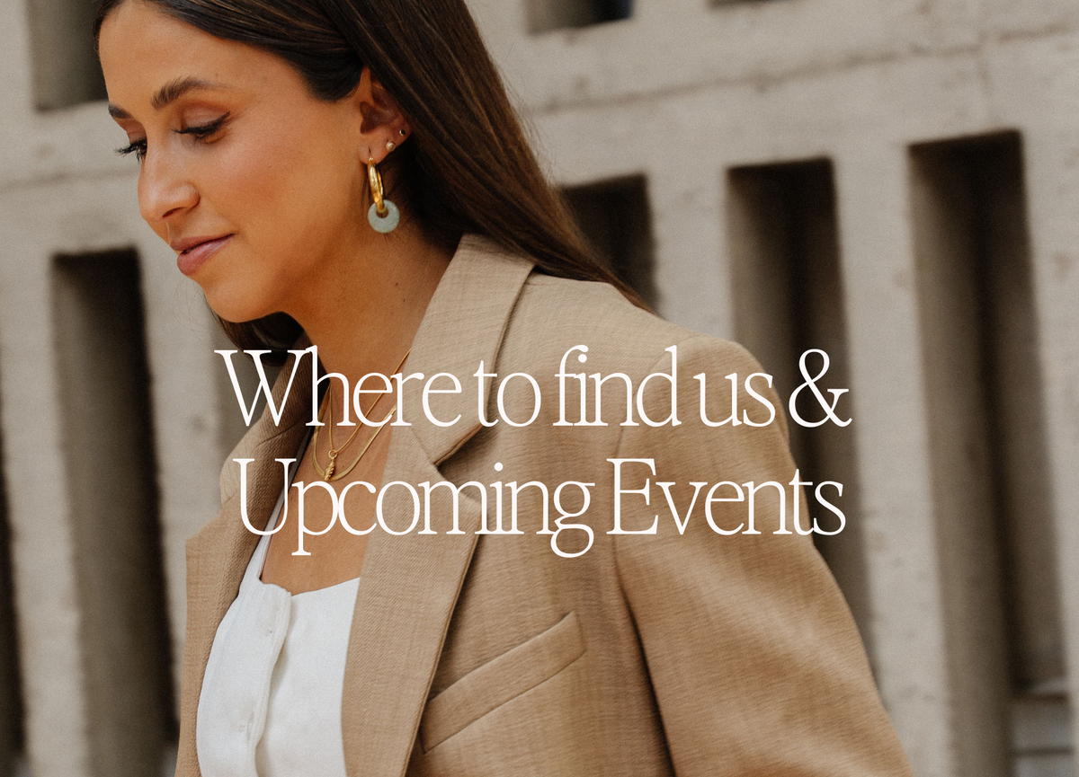 Where to find us & Upcoming Events