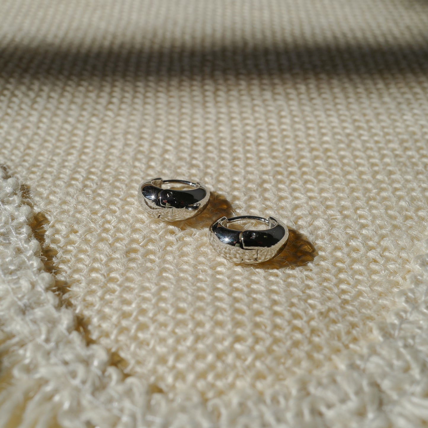 ELBA Hoops Small Silver