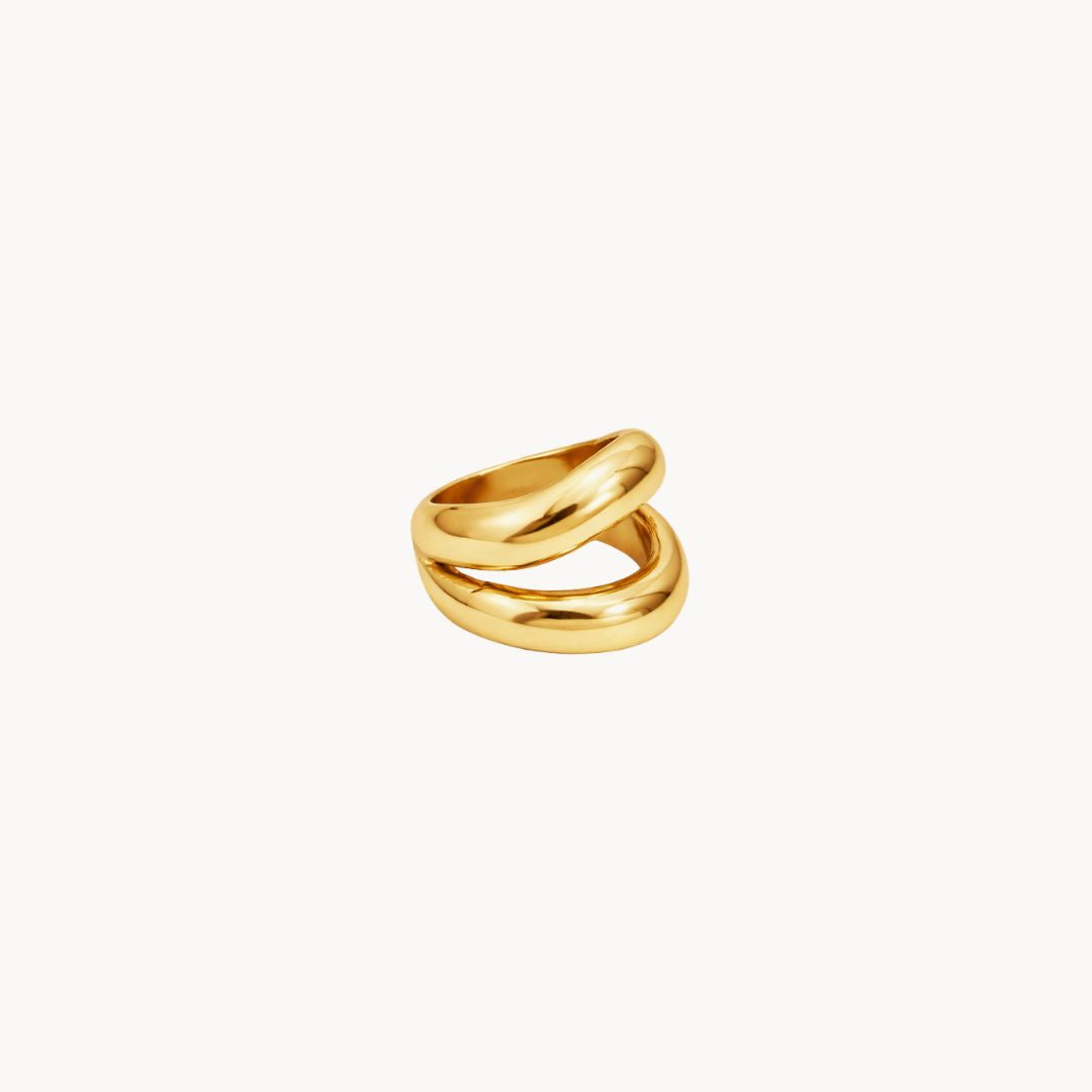 aesthetischer ring gold design ring gold