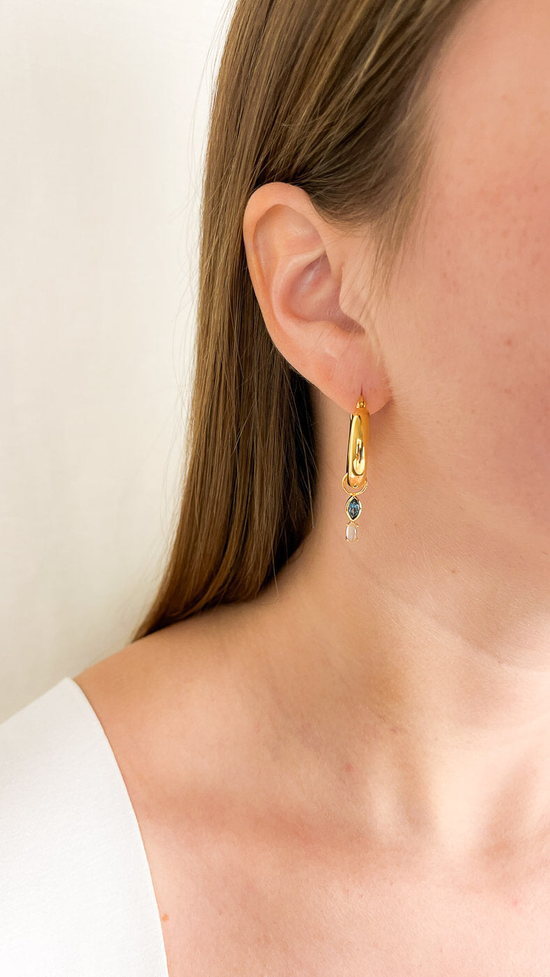 anhaenger fuer hoop earrings mit steinen
