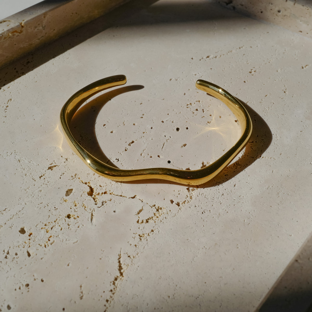 armreif gold edelstahl wasserfest
