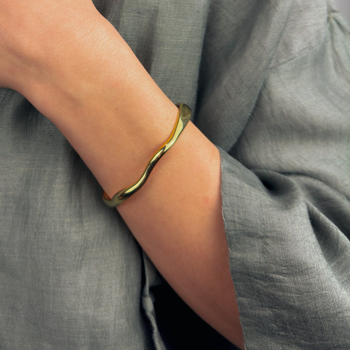 bangle gold stainless steel