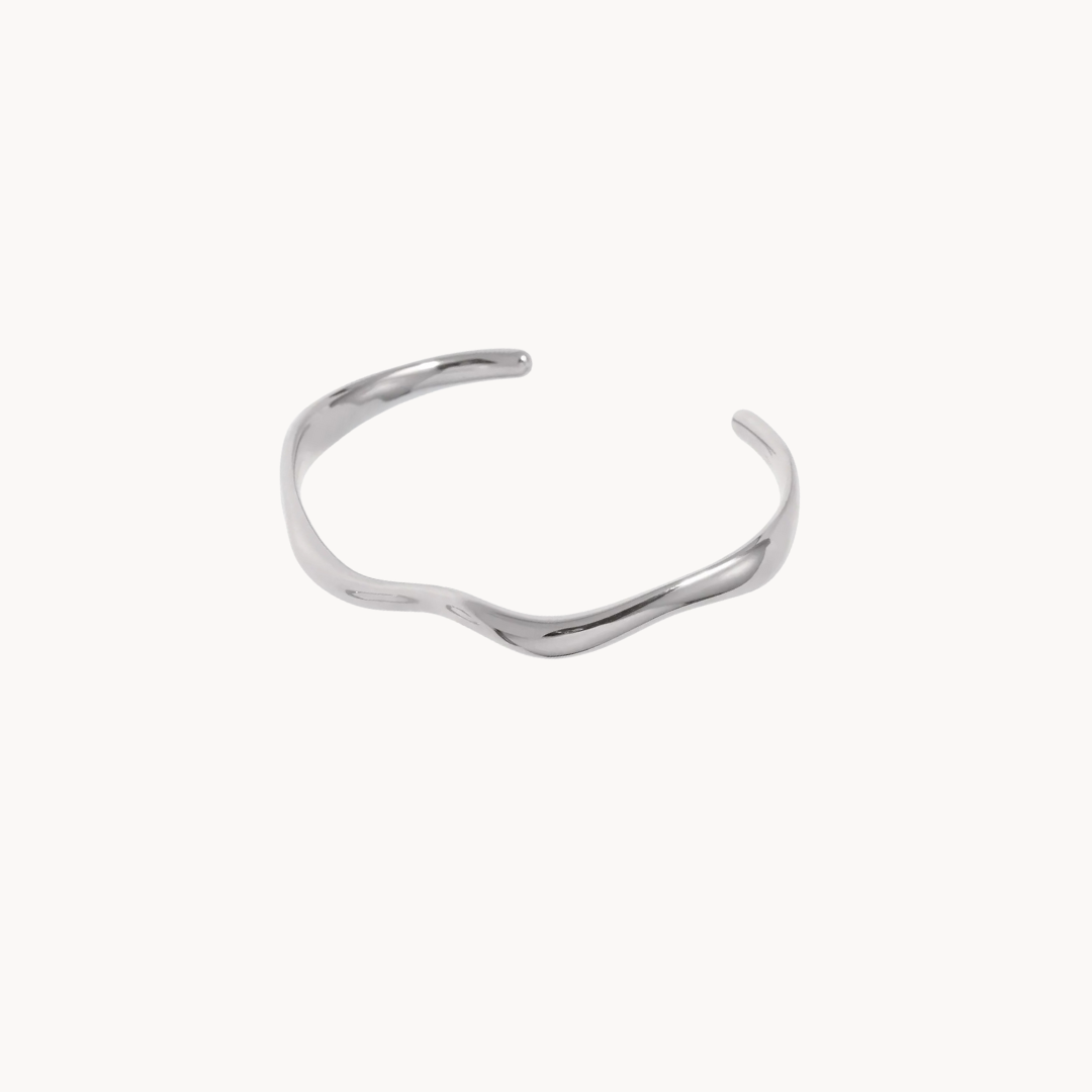 bangle stainless steel silver