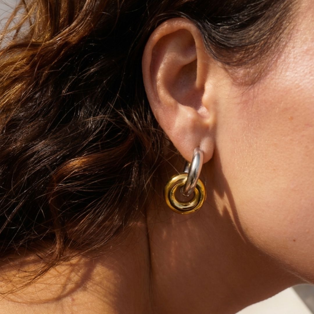 Bicolor Hoops JOLANTA