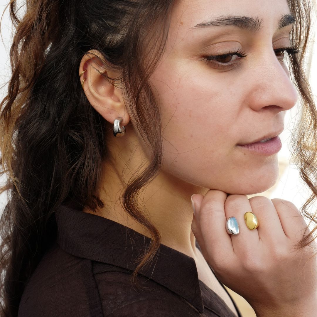 Bicolor Ring MARINE