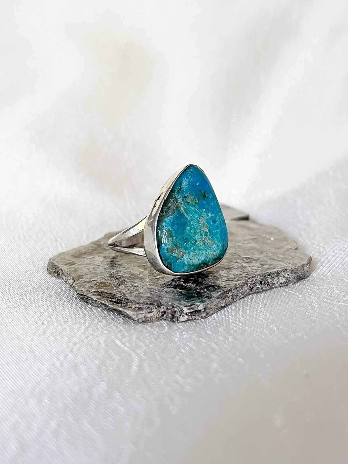 boho ring sterling silver tuerkis ring handgefertigt navajo