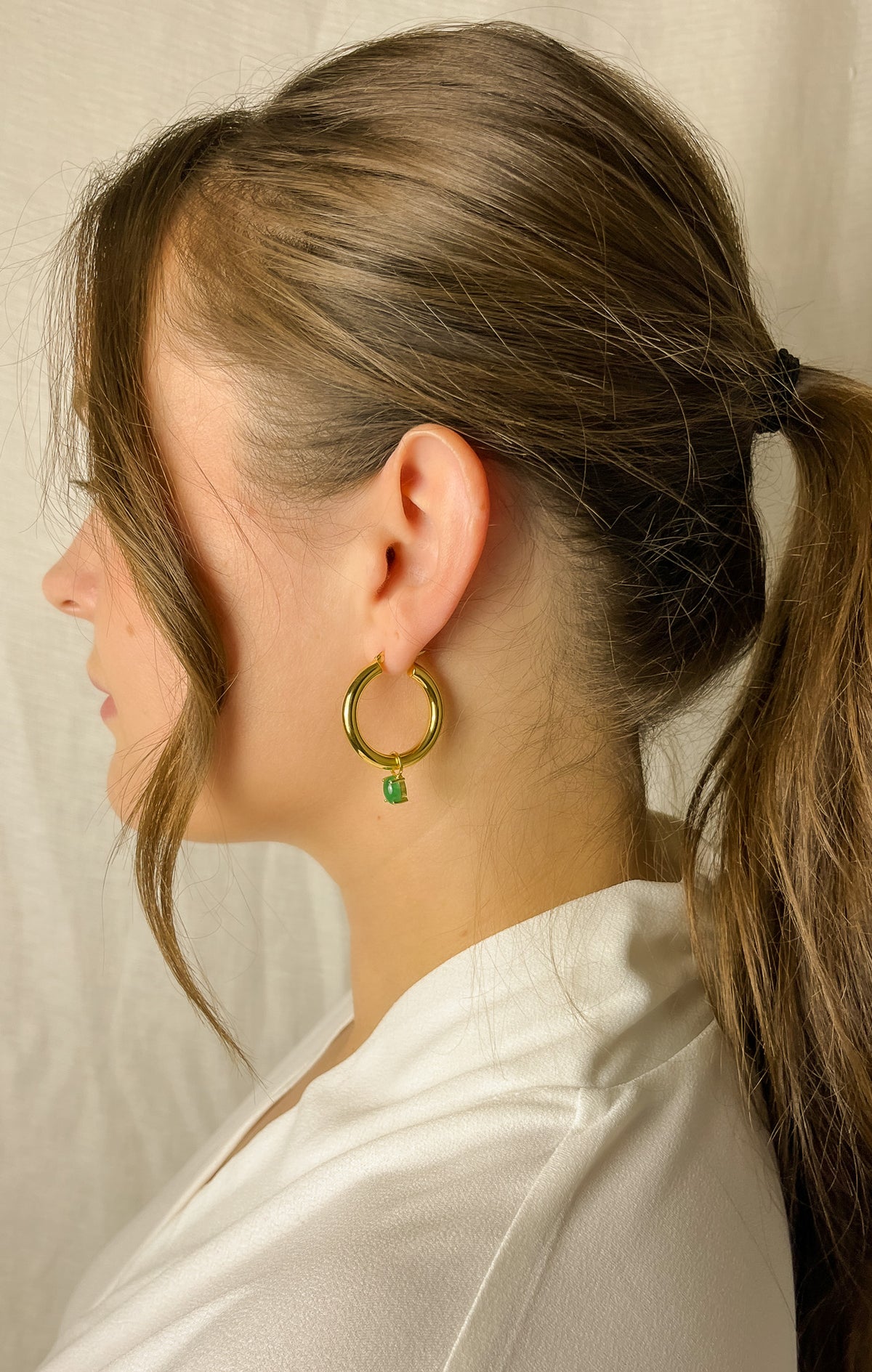 bunte anhaenger earrings hoop earrings anhaenger