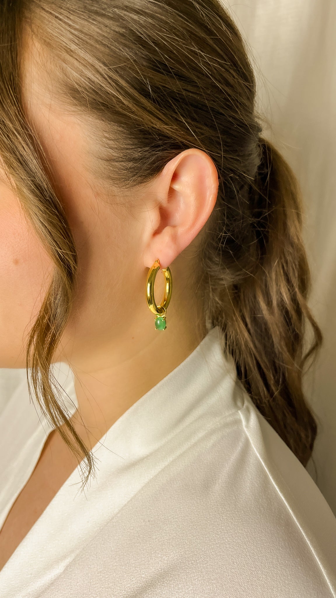 bunte edelsteinanhaenger fuer earrings