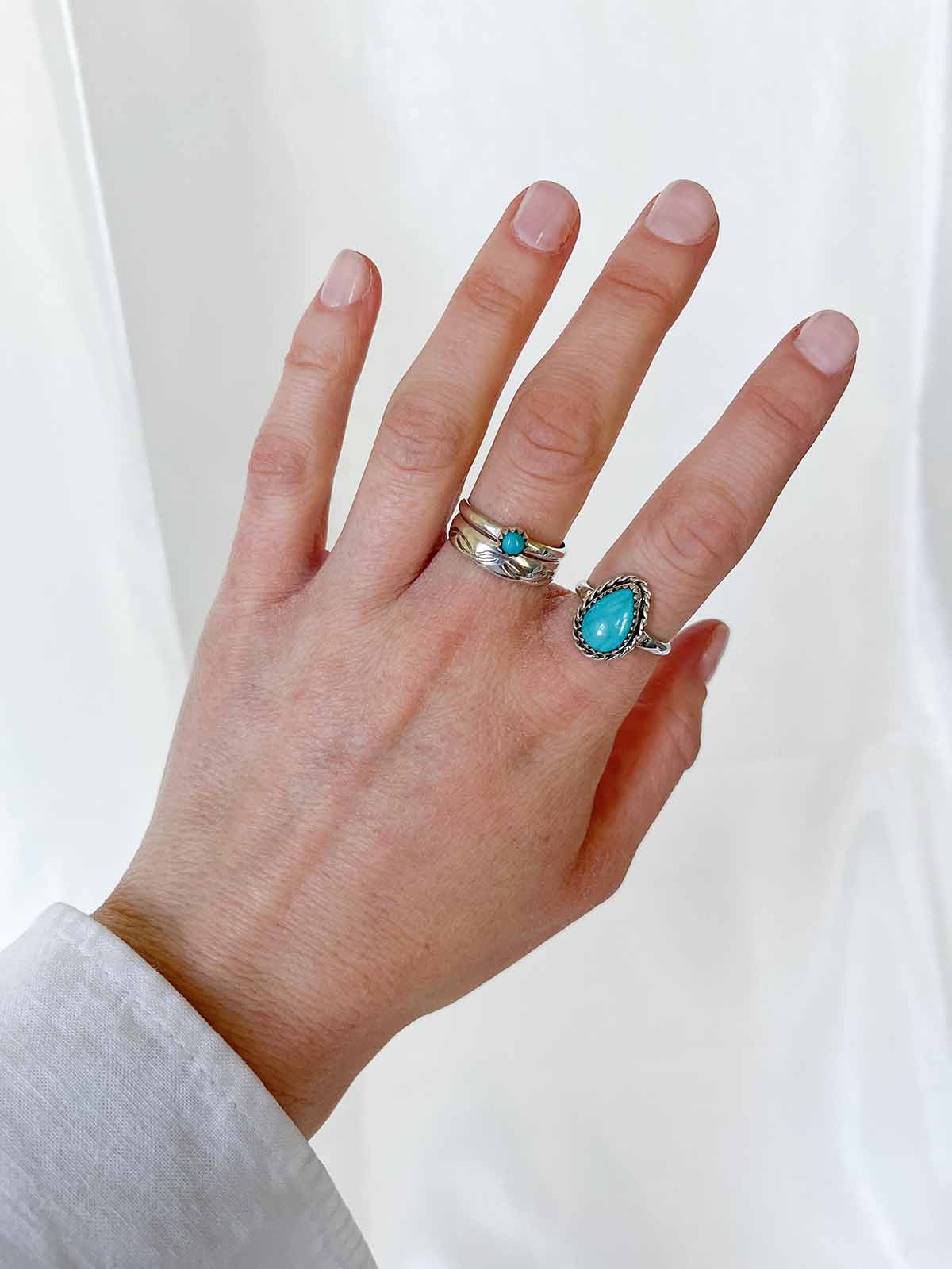 NAVAJO TÜRKIS RING CHEE