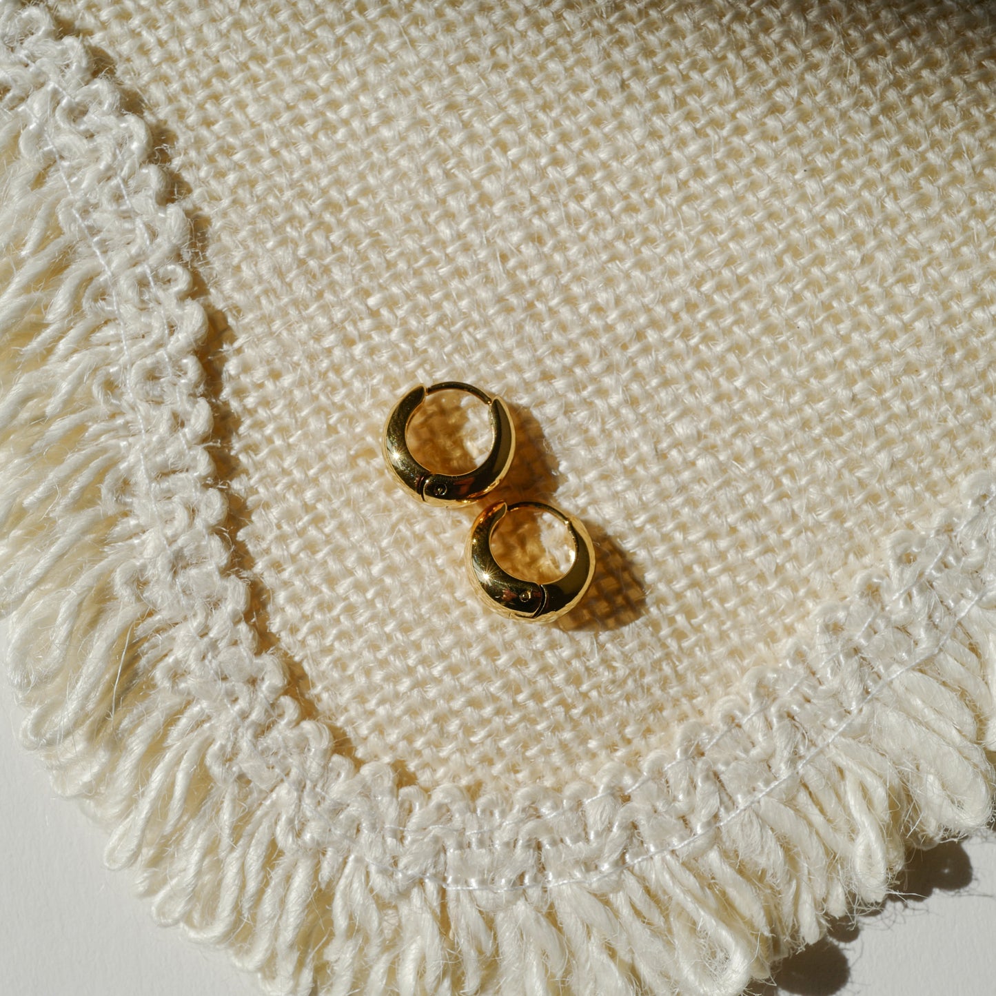 ELBA Hoops Large Gold