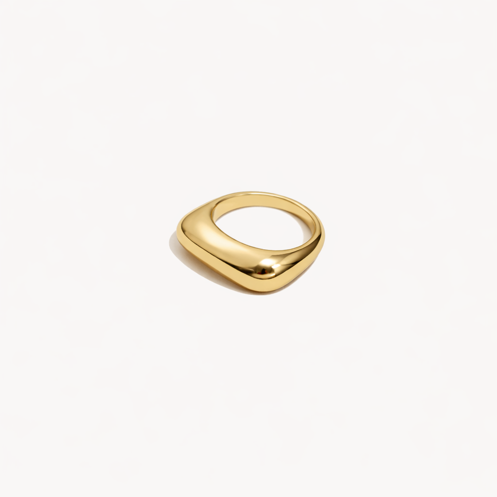 gold wave ring adjustable waterproof ring