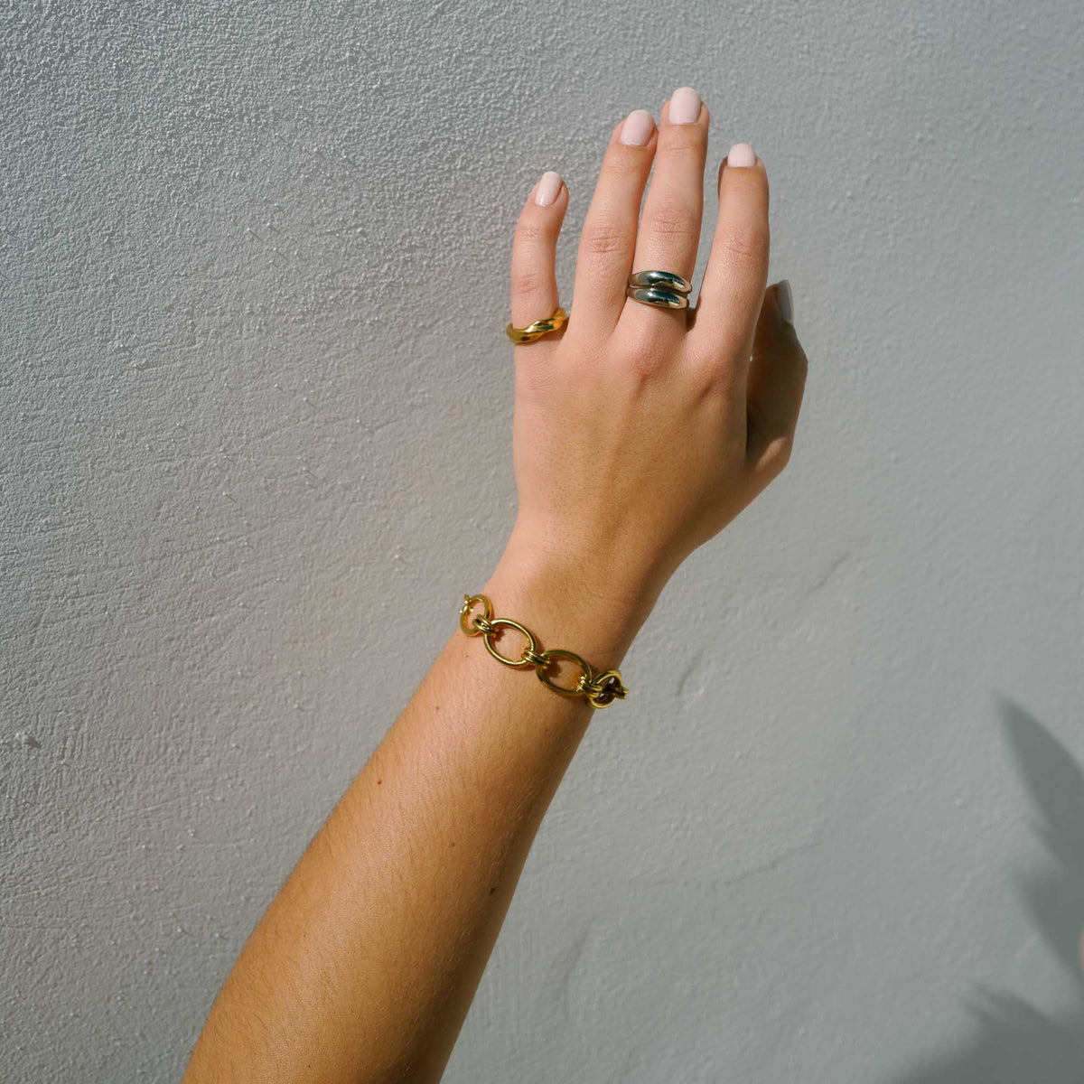 gold wave ring adjustable waterproof ring