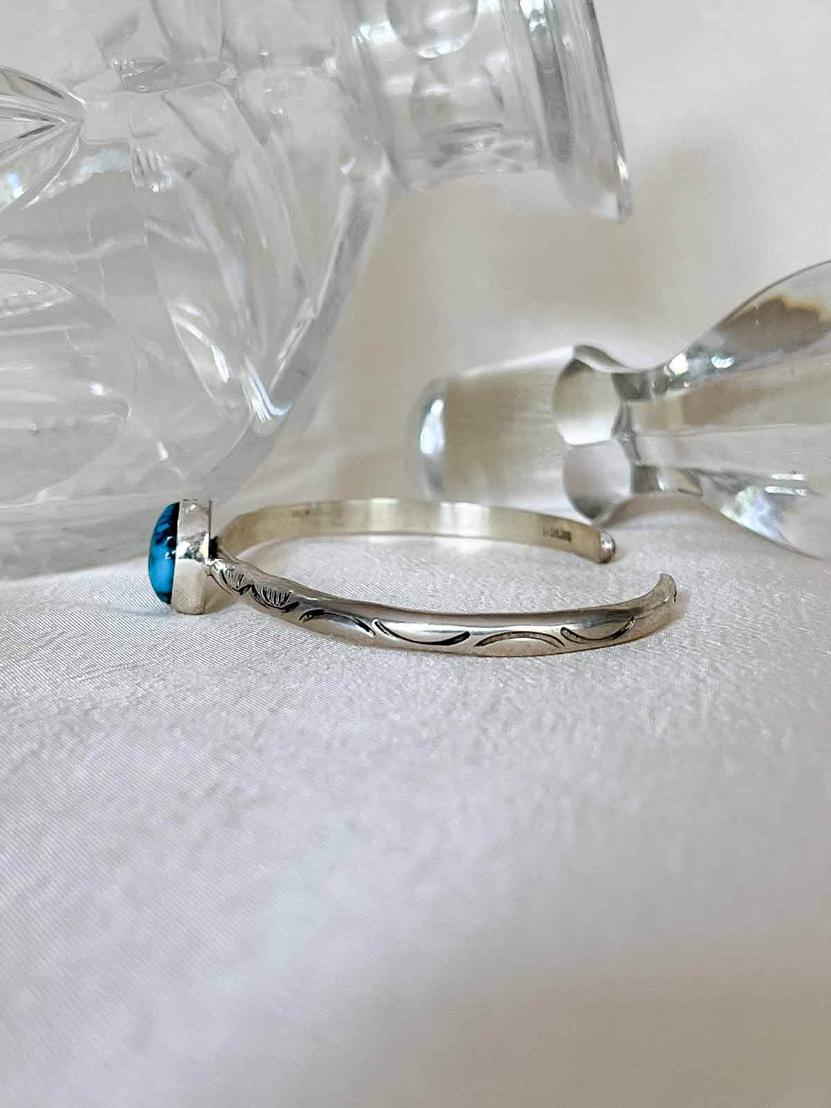STERLING SILVER BANGLE ODINA