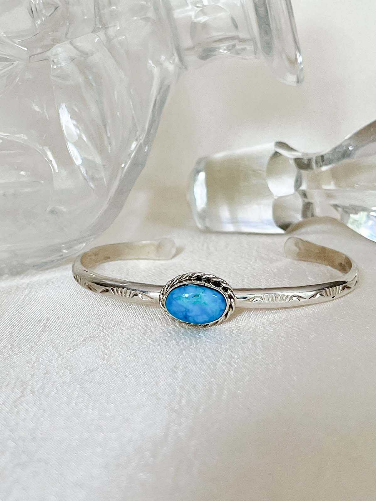 navajo tuerkis armreif silver