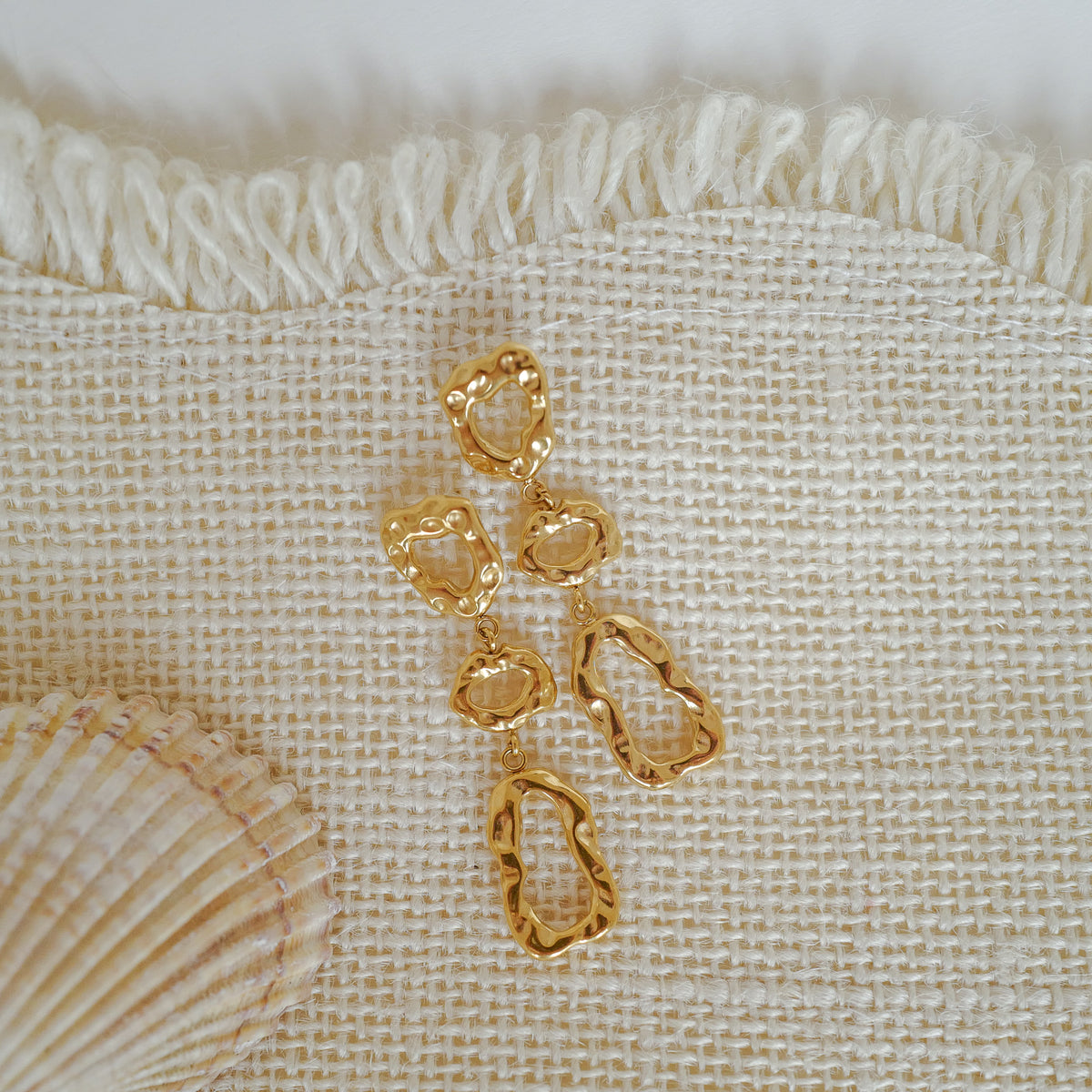 gold wave ring adjustable waterproof ring