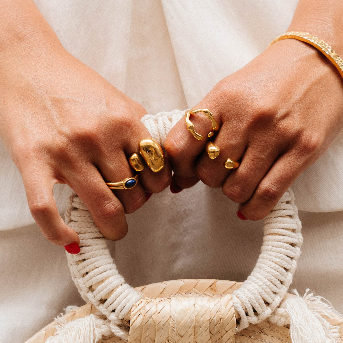 non tarnish rings gold