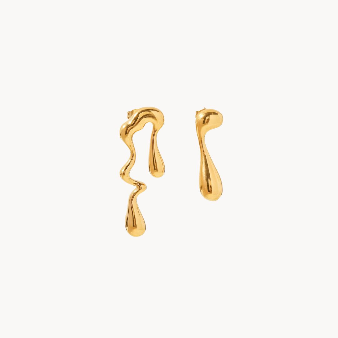 gold wave ring adjustable waterproof ring