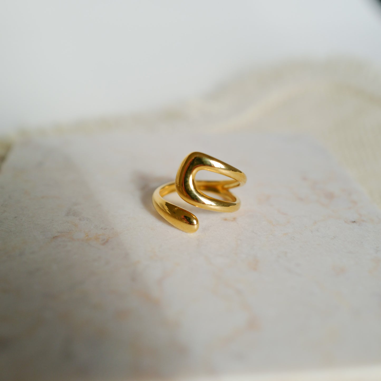 MARINA Adjustable Ring Silver