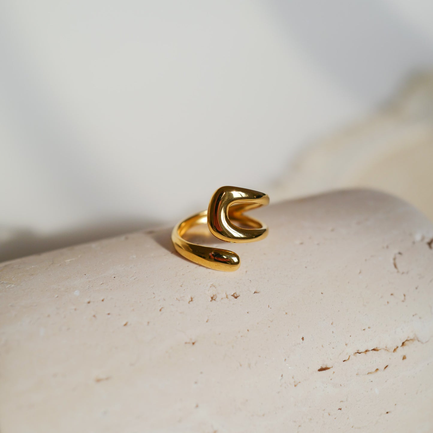 MARINA Adjustable Ring Gold