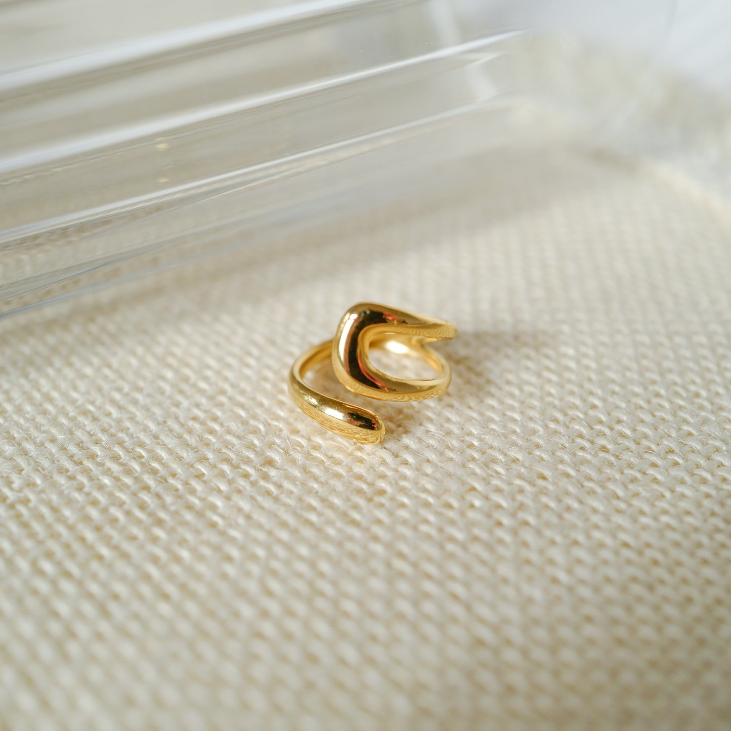 MARINA Adjustable Ring Gold