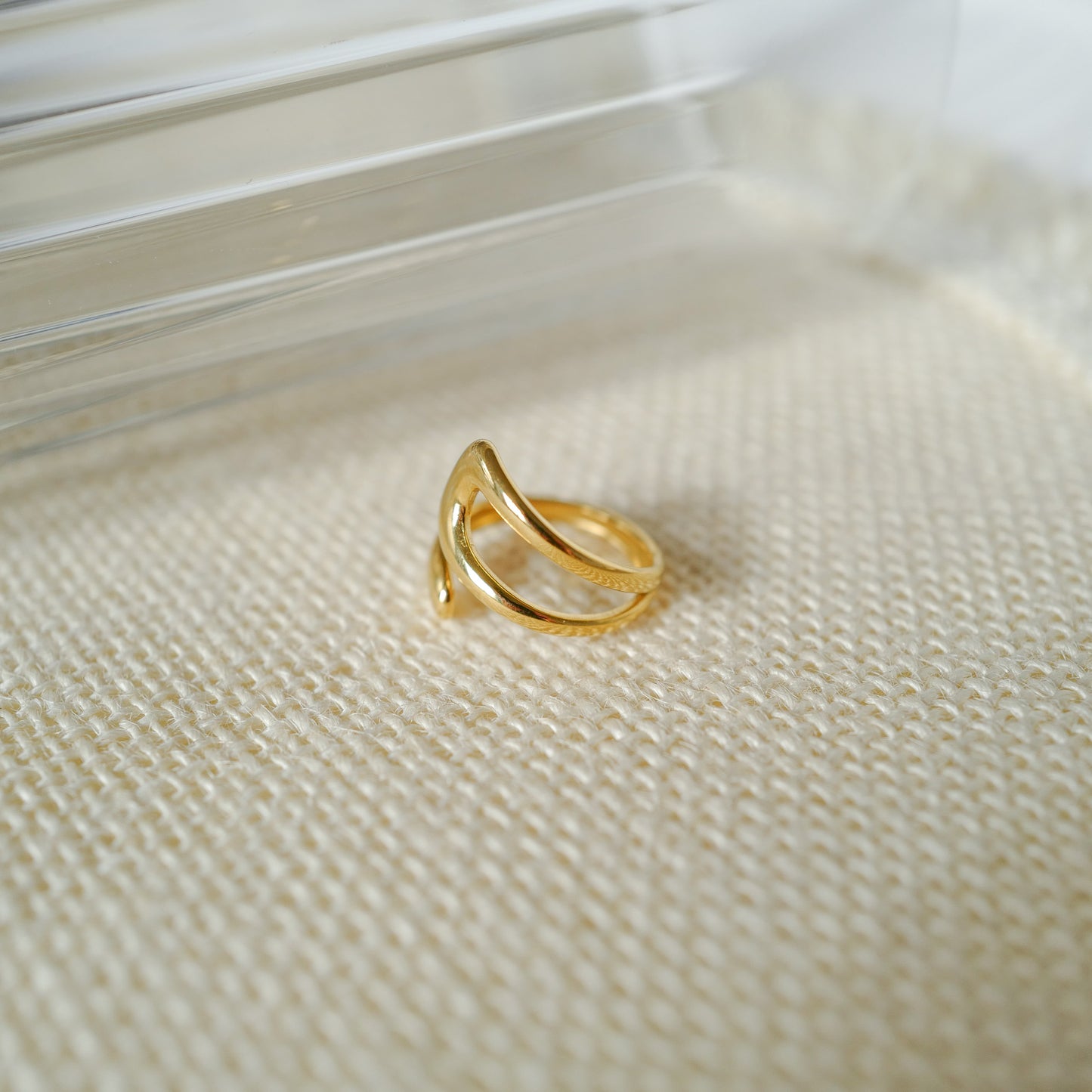 MARINA Adjustable Ring Gold