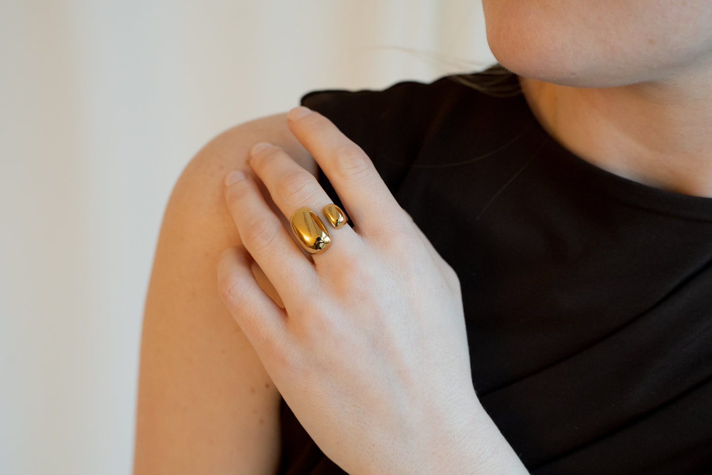 RIVA Adjustable Ring Gold