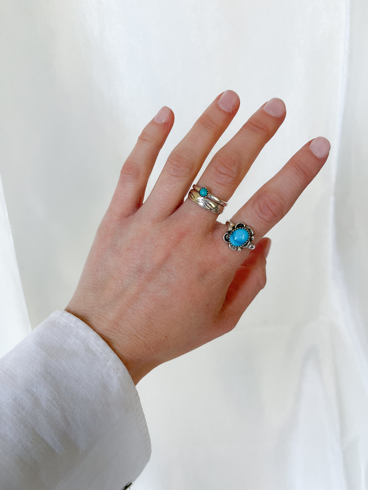 silver tuerkis ring western ring navajo vintage schmuck