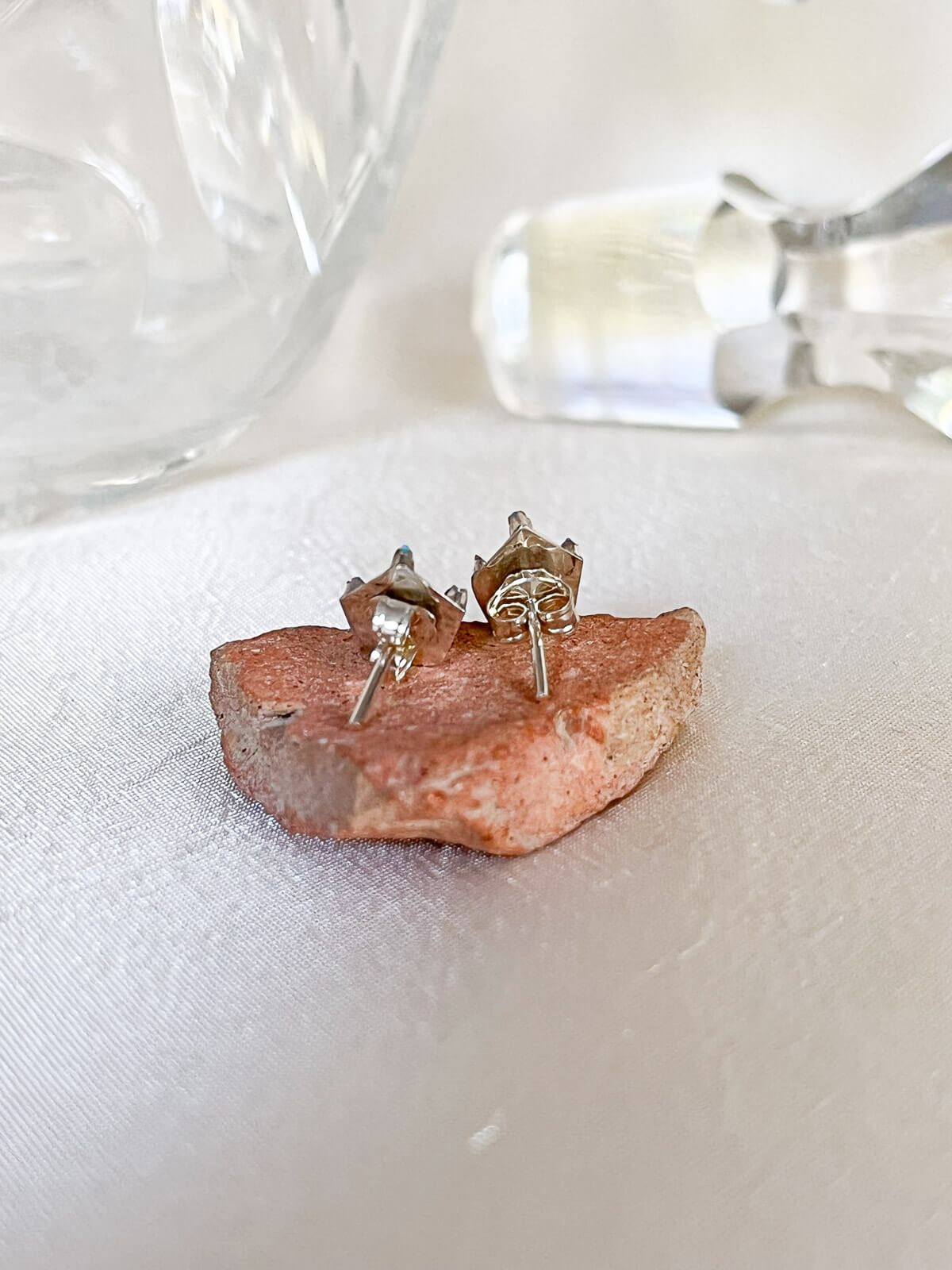 TÜRKIS OHRSTECKER NALA