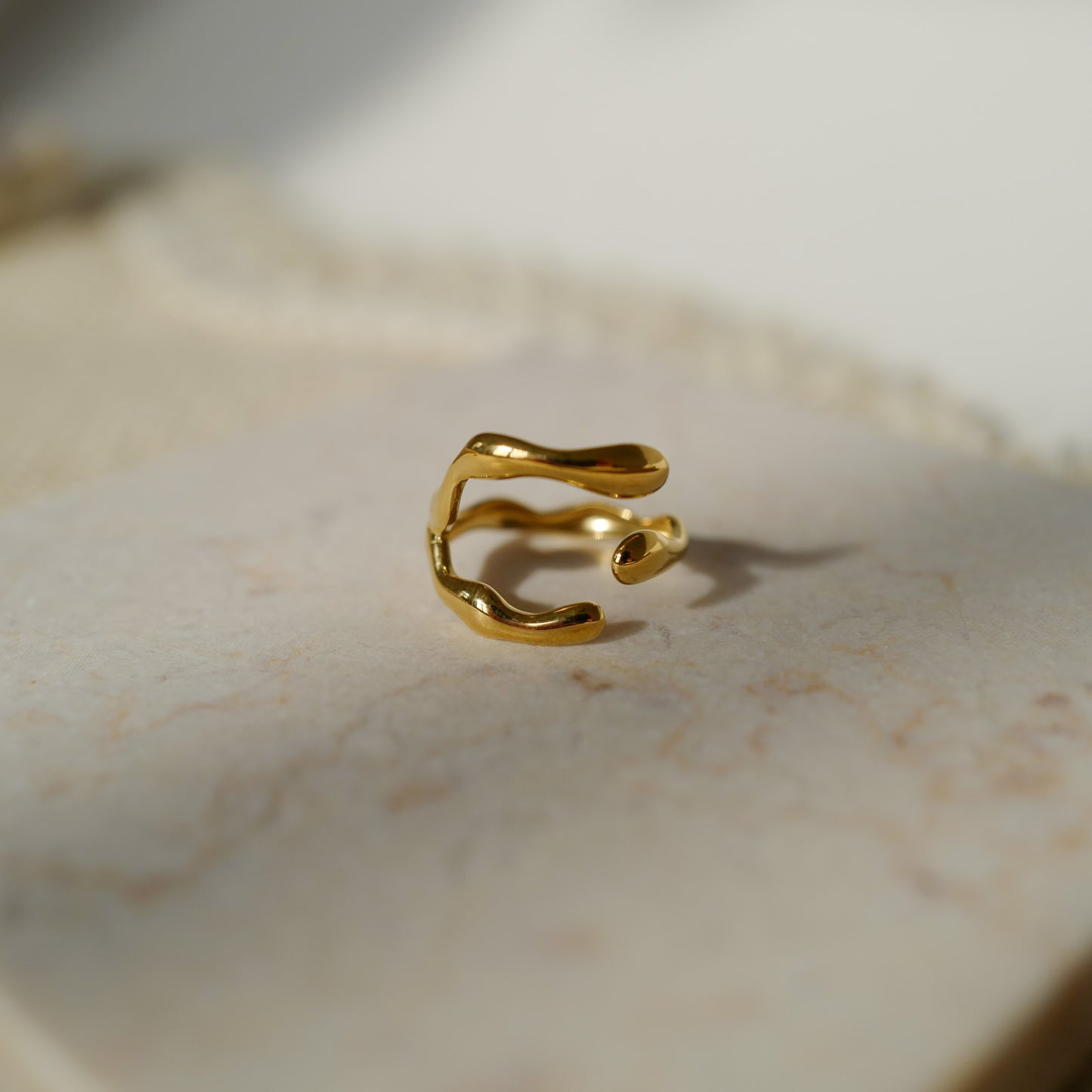 RIVA Adjustable Ring Gold