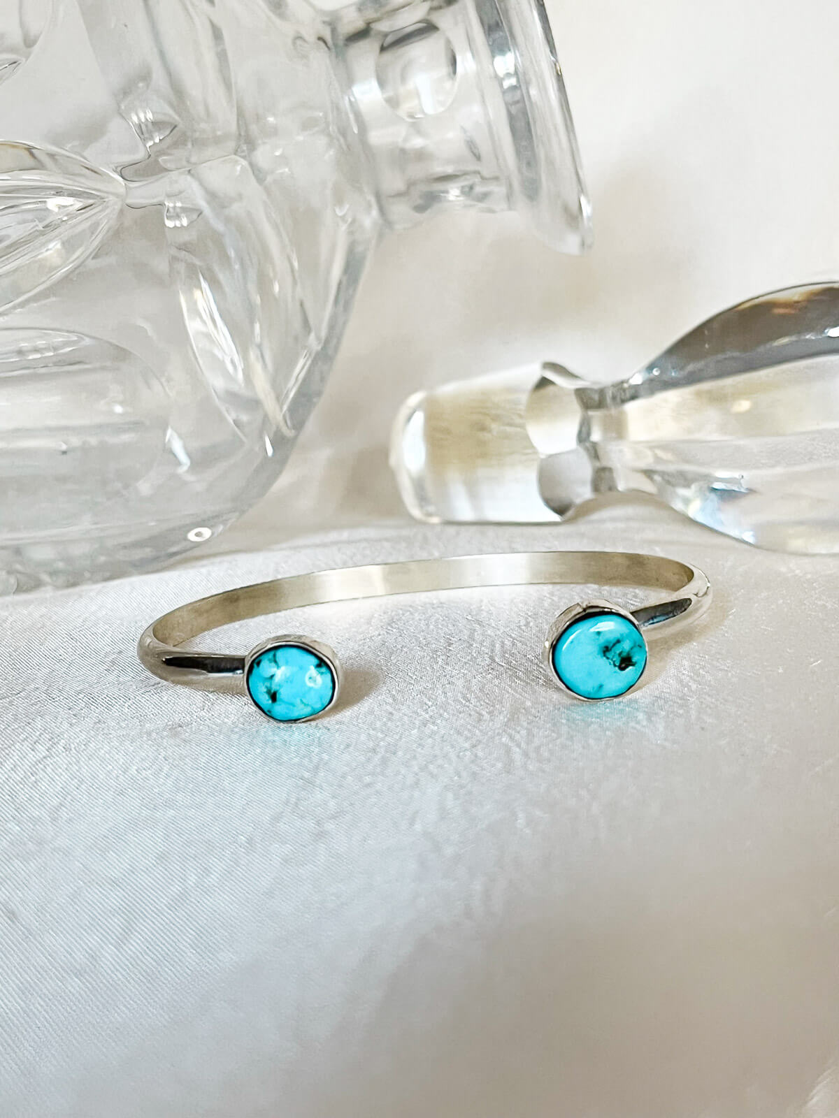 sterling silver bangle turquoise