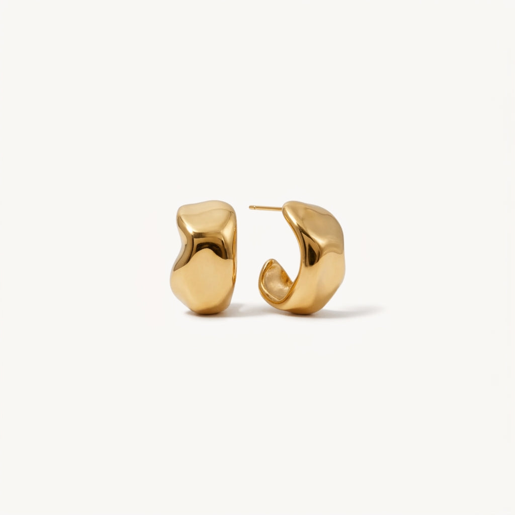 Stecker-Creolen SIENNA Gold