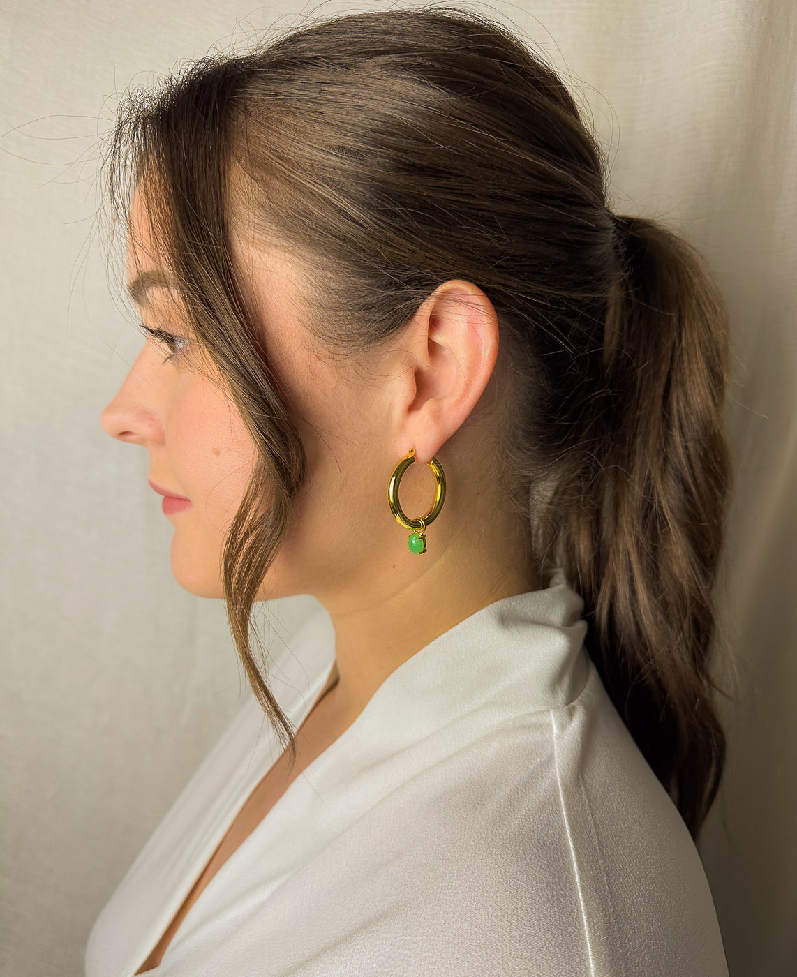 hoop earrings charms