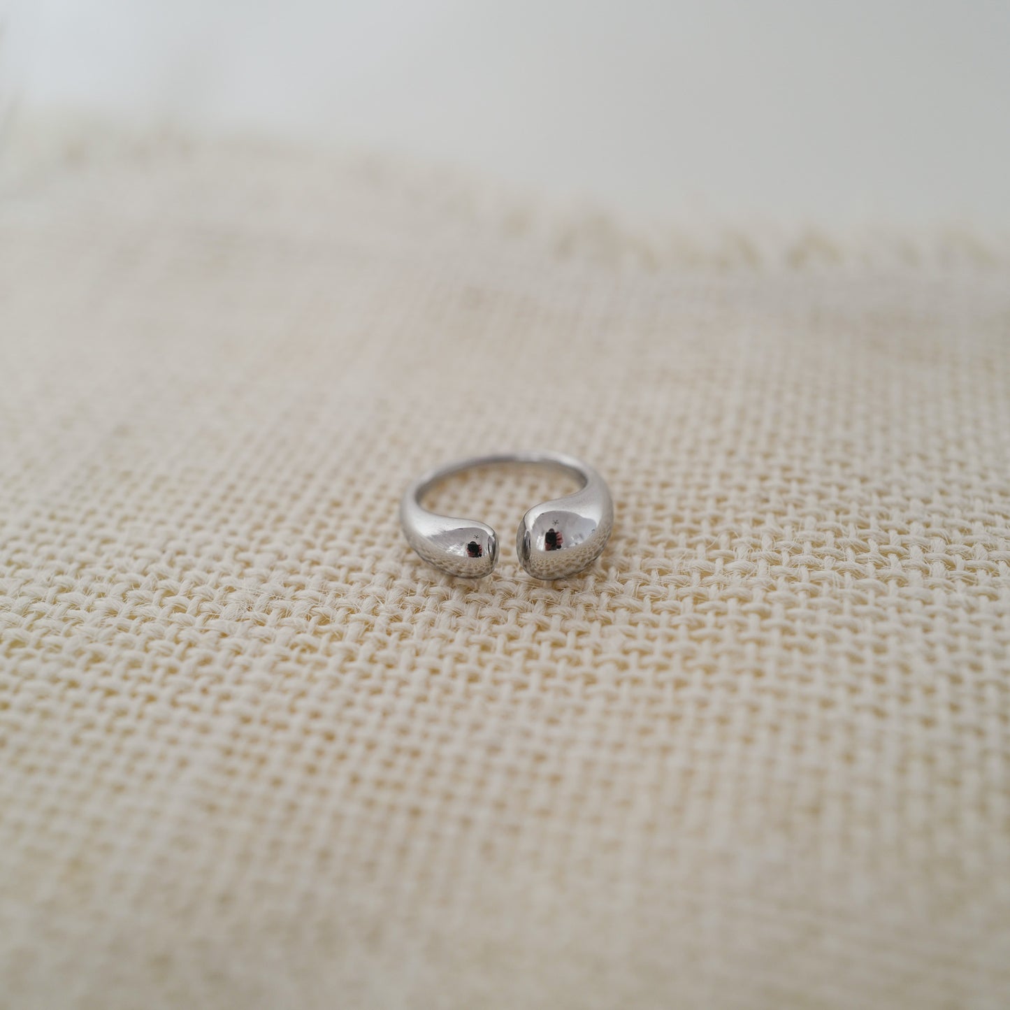 MÉRIDA Adjustable Ring Silver