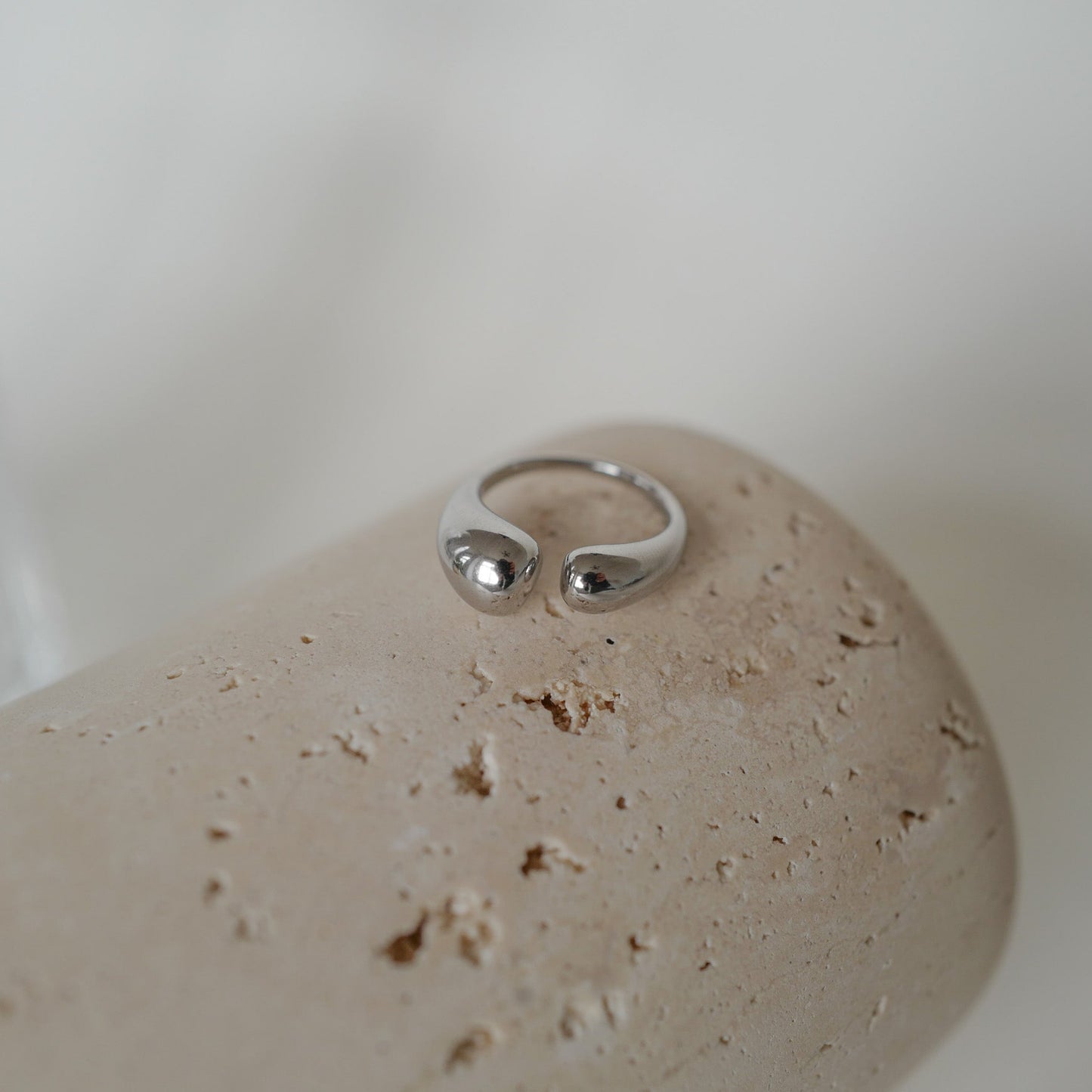 MÉRIDA Adjustable Ring Silver