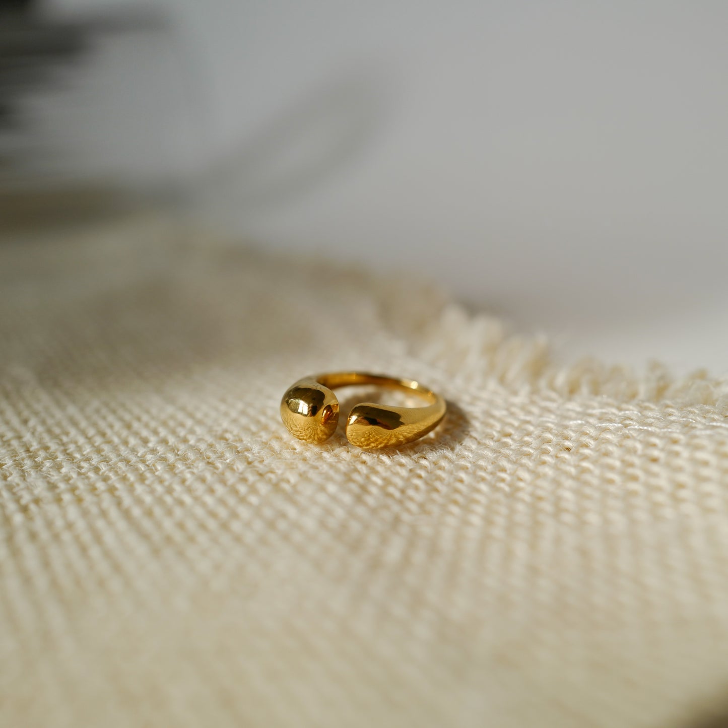 MÉRIDA Adjustable Ring Gold