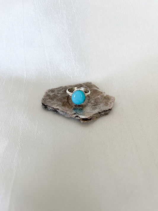 NAVAJO TÜRKIS RING NAHELE