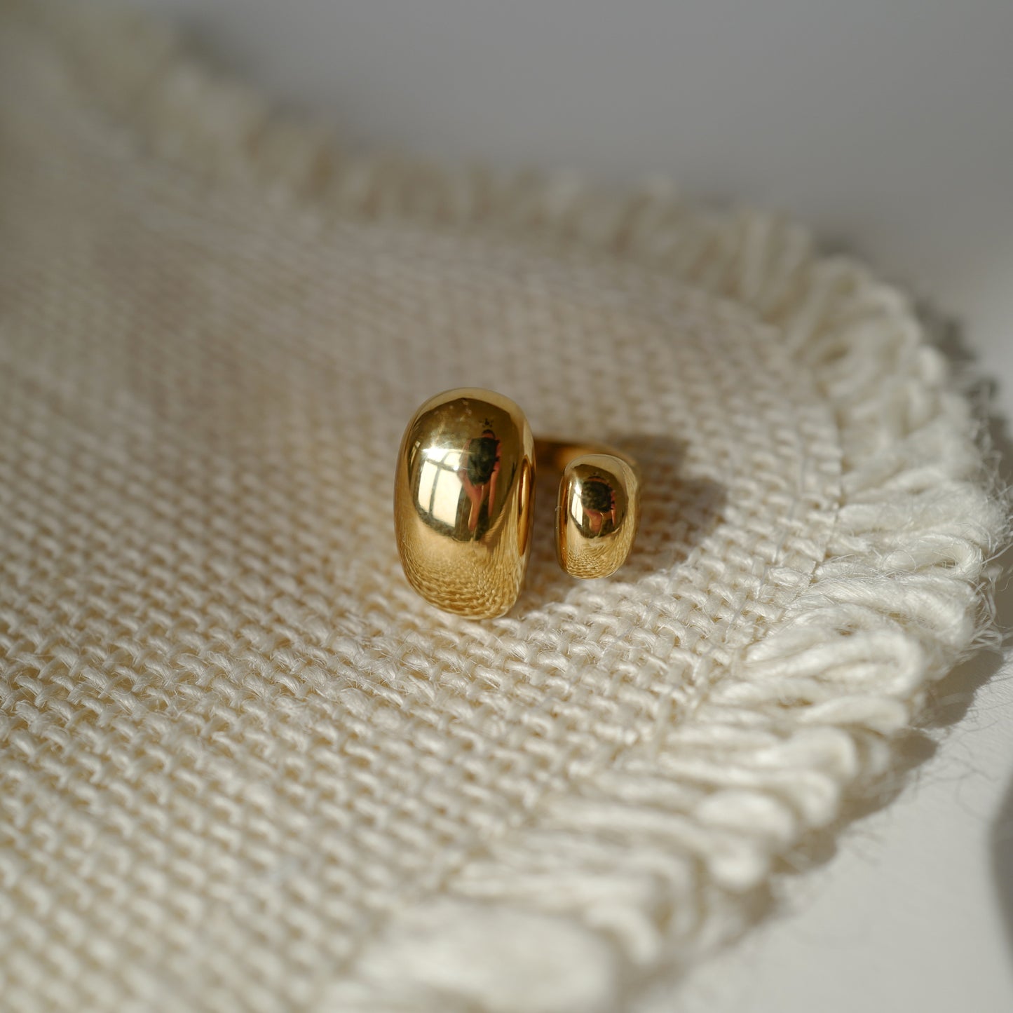 RIVA Adjustable Ring Gold