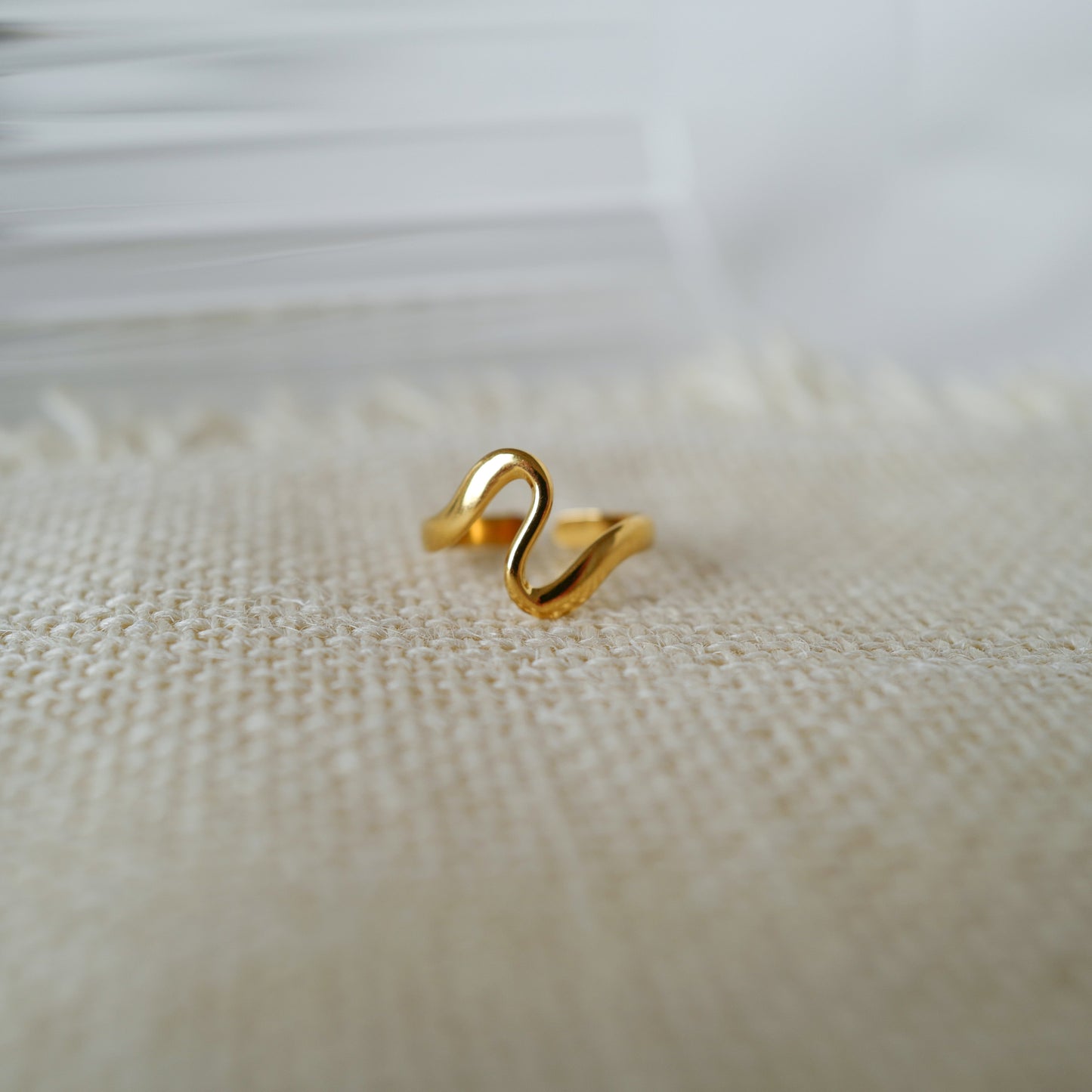 MAREA Adjustable Ring Gold