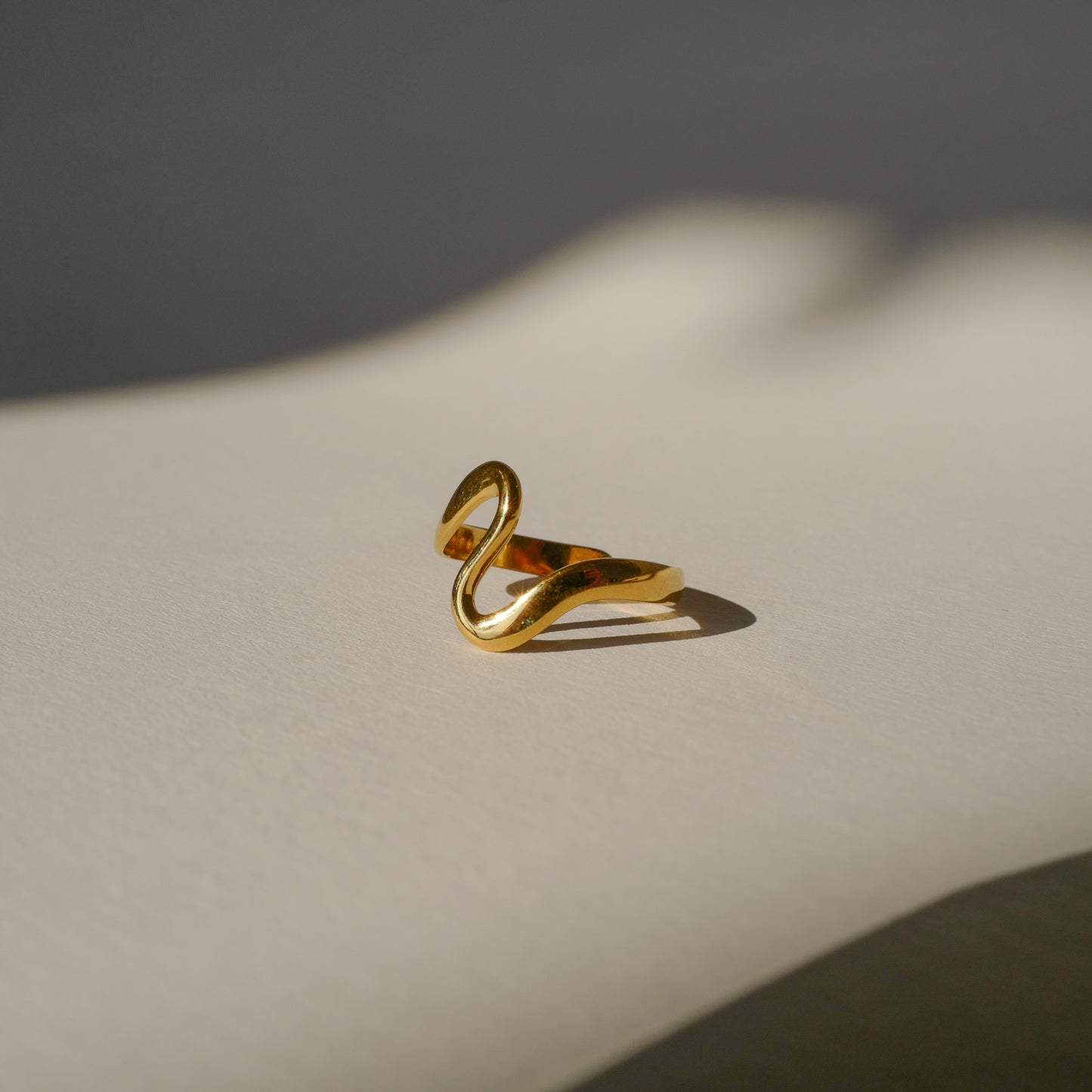 MAREA Adjustable Ring Gold