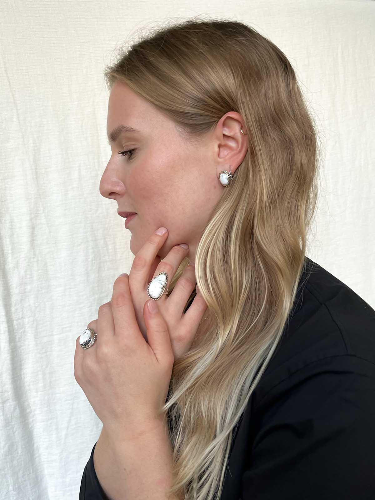 WEISSER BÜFFELRING ONACONA GRÖSSE 54