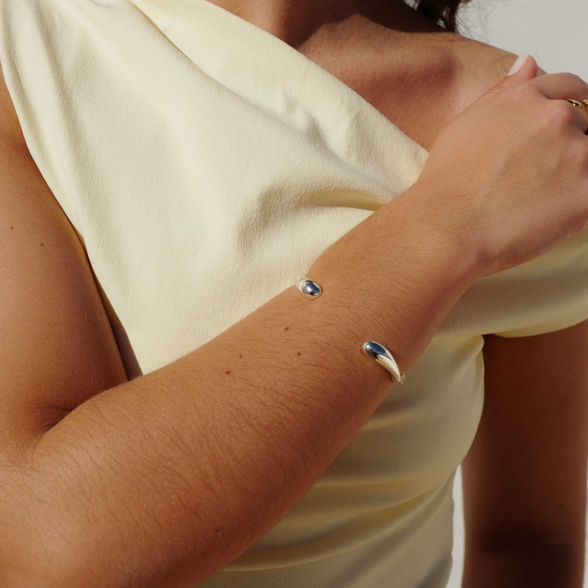 Bangle Silver BELLINA | Adjustable Bangle Studio Nonna
