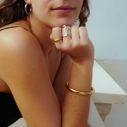 DONNA Adjustable Ring Silver