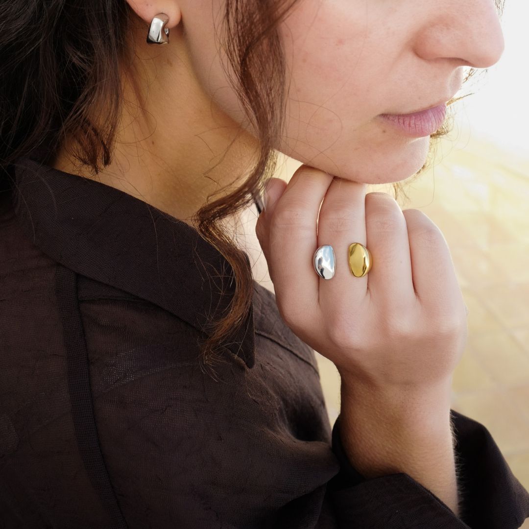 Bicolor Ring MARINE