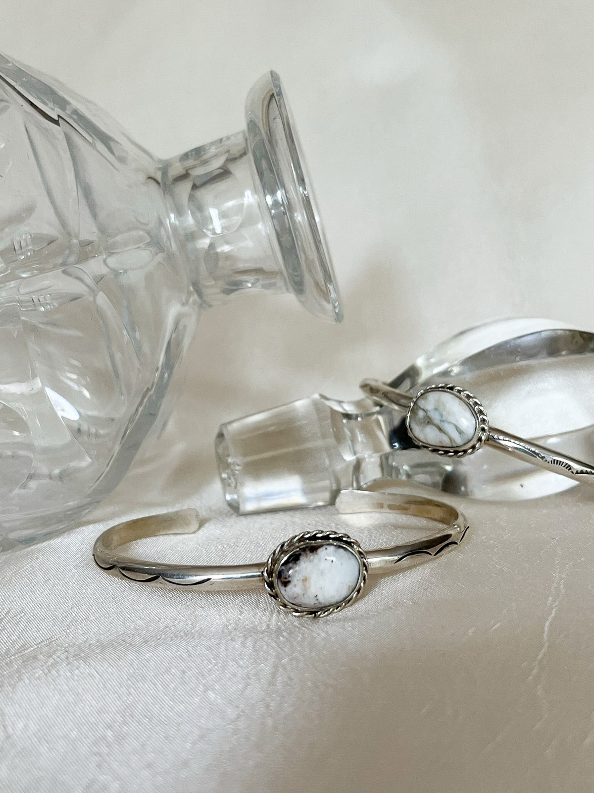 bracelet sterling silver white buffalo stein