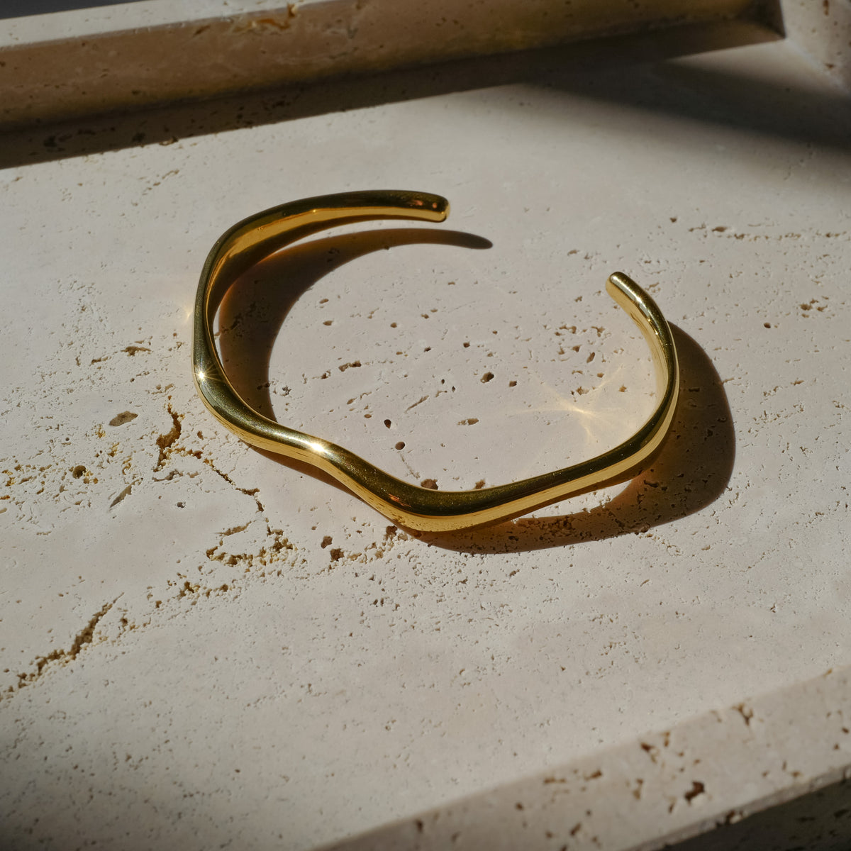 armreif gold edelstahl wasserfest