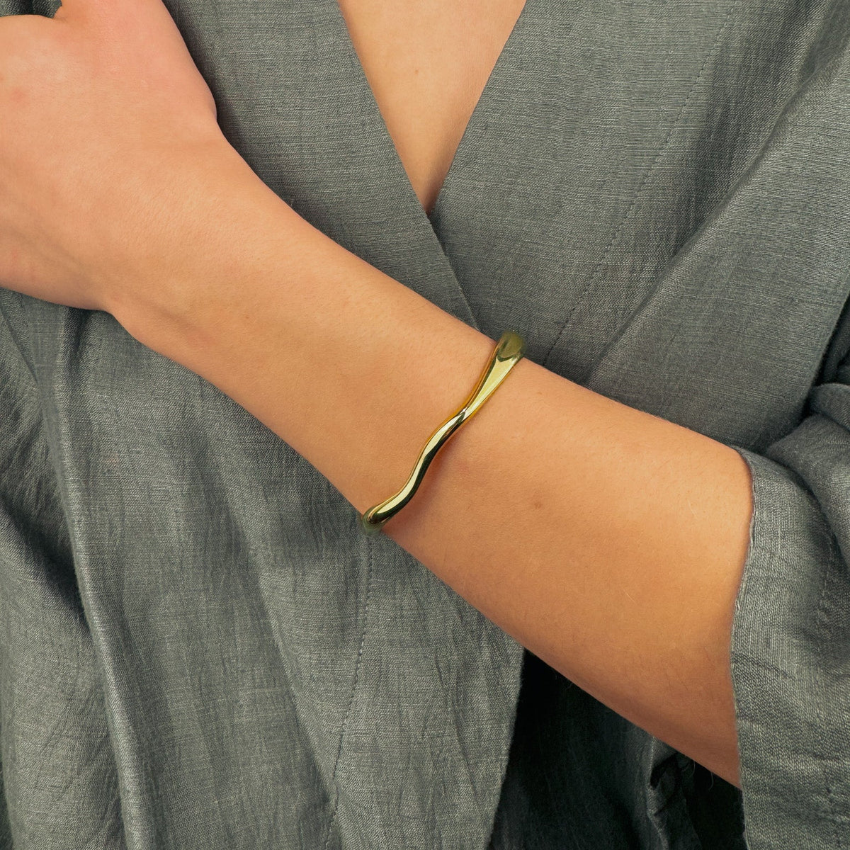 bangle gold stainless steel