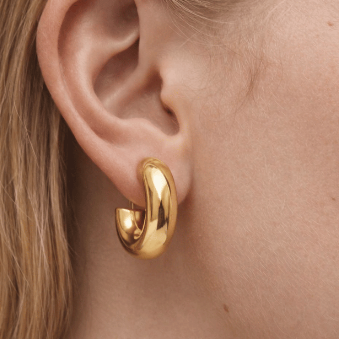 Chunky Hoops Gold MADITA