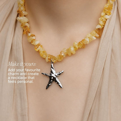 Citrine Necklace FERNANDA