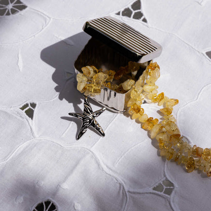 Citrine Necklace FERNANDA