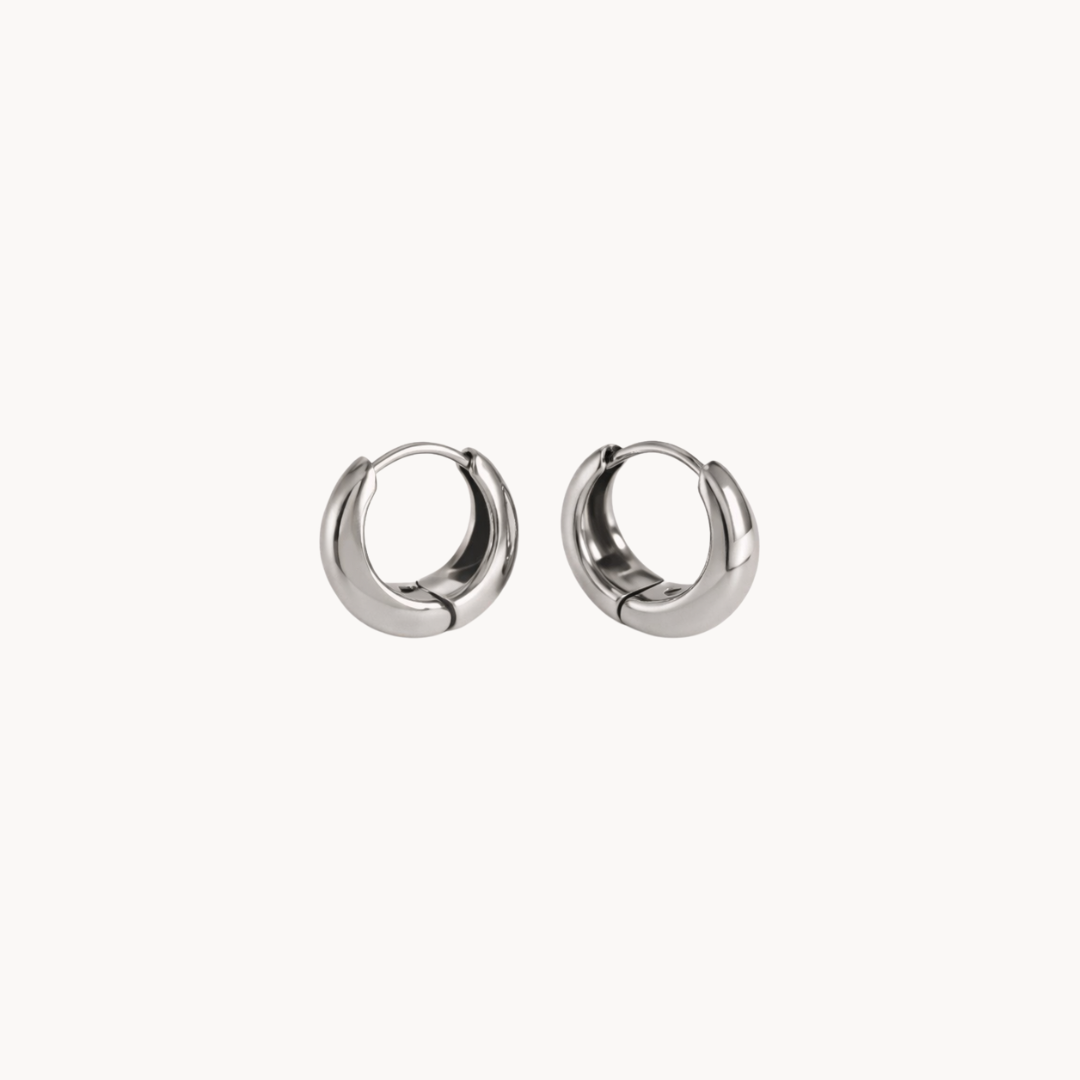 hoop earrings gross silver wasserfest large hoops silver waterproof